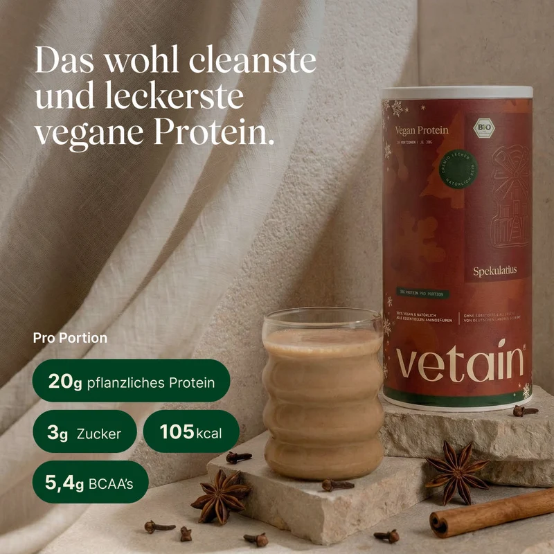 Vegan Protein Spekulatius (540g/BIO)
