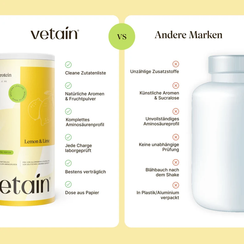 Vegan Clear Protein Lemon & Lime (480g)