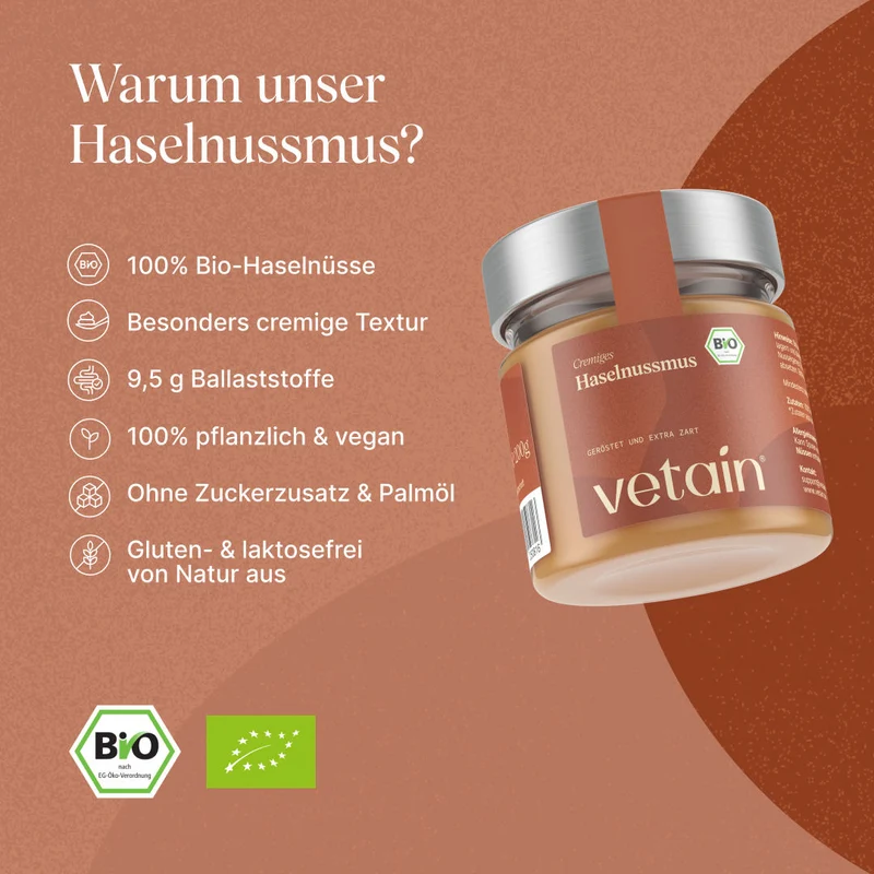 Bio Haselnussmus (200g)