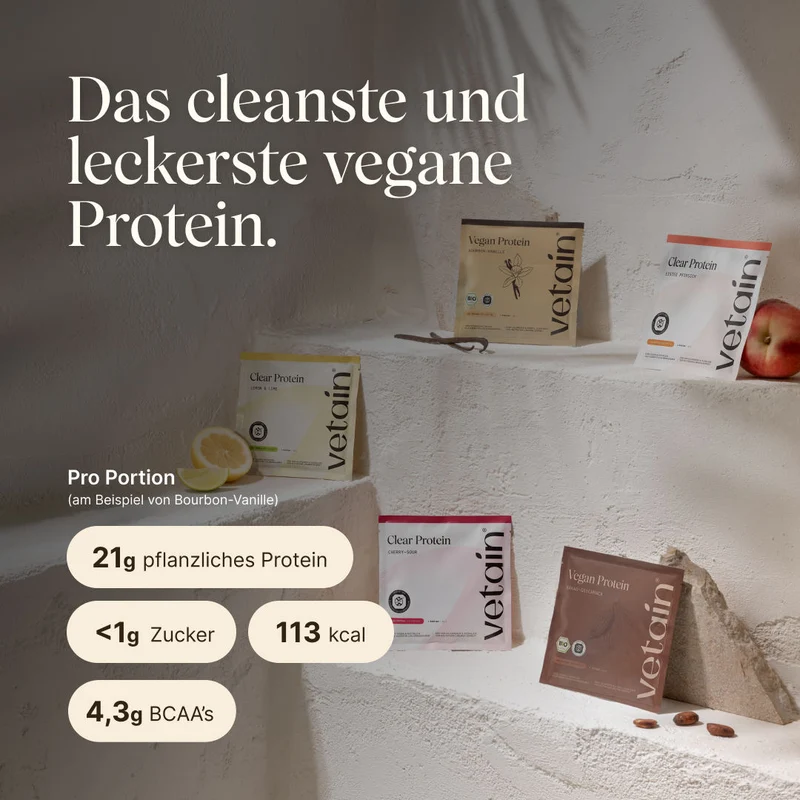 Vegan Protein Probierpaket (8x30g)