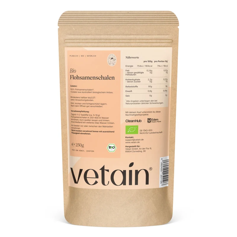 Bio-Flohsamenschalen - 250g