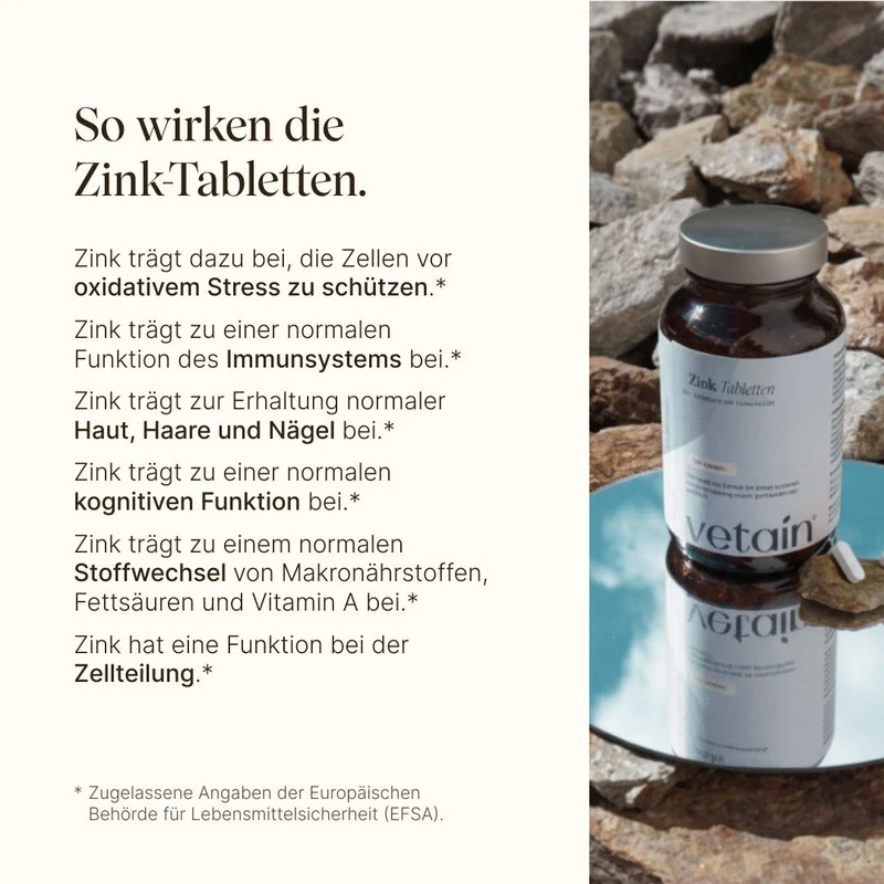 Zinkbisglycinat 25mg hochdosiert (365 Tabletten)