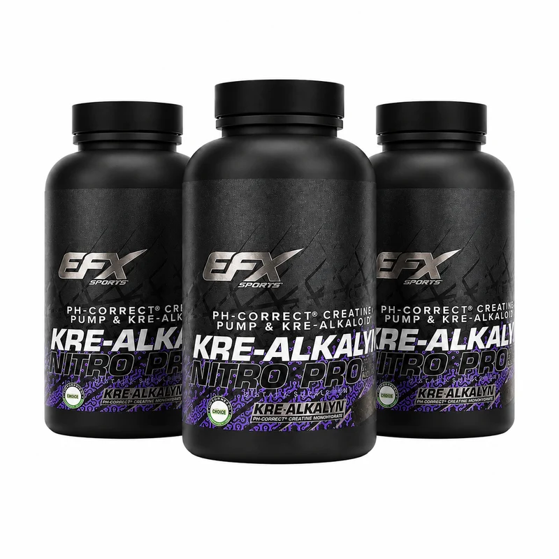 EFX - Kre-Alkalyn Nitro Pro Bundle - 3 x 120 Kapseln