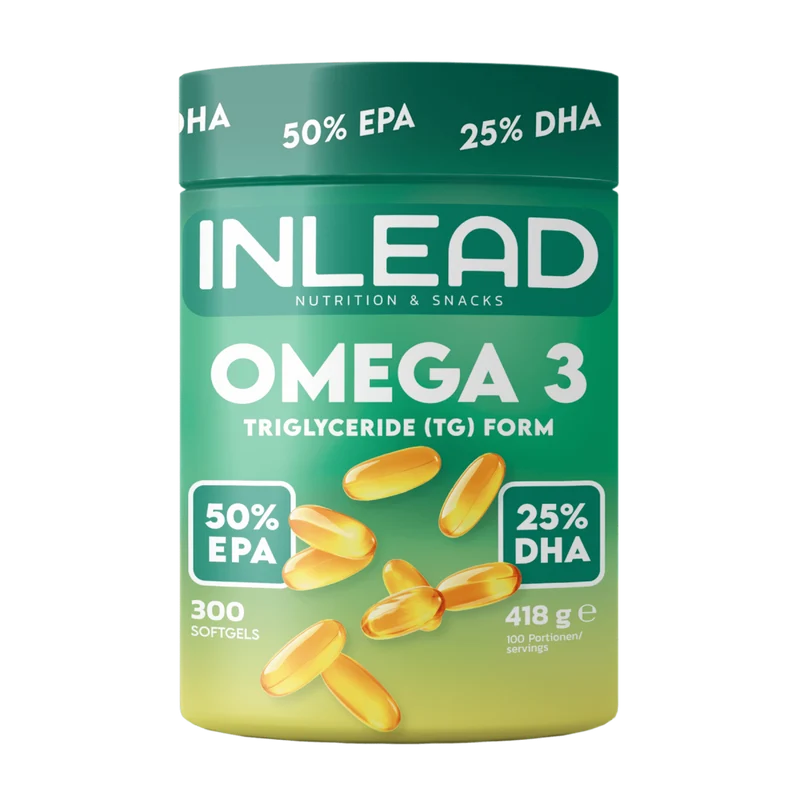 Inlead Nutrition - Omega 3 Triglyceride - 300 Kapseln