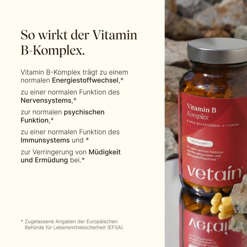 Vitamin B-Komplex (180 Kapseln)