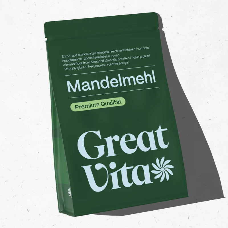 Mandelmehl 400 g – entölt & blanchiert