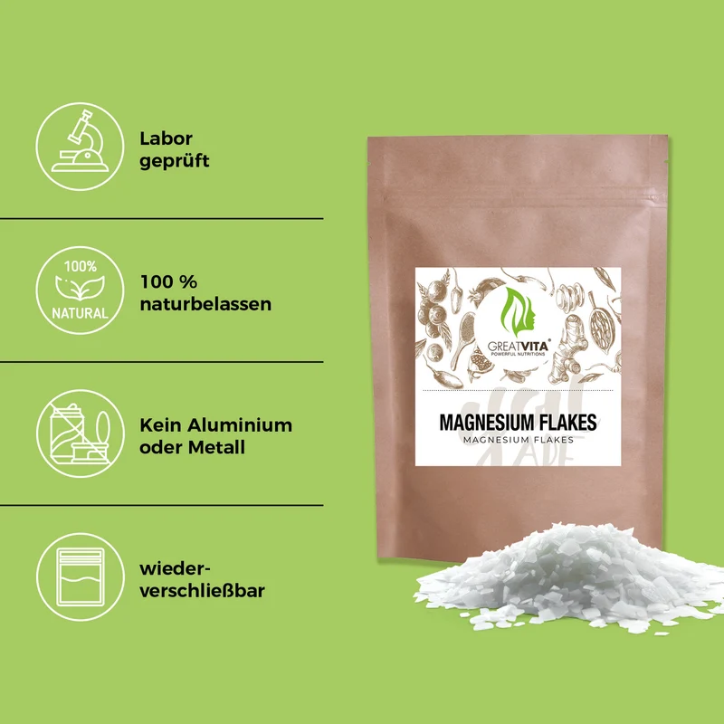 Magnesium-Flakes 1000g