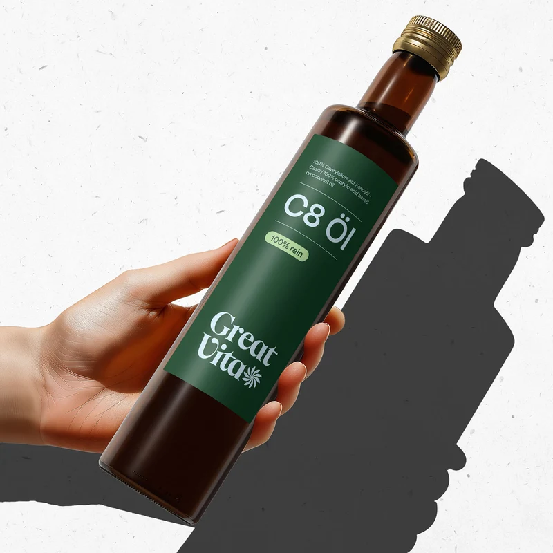 C8-Öl 500 ml – auf Kokosöl-Basis
