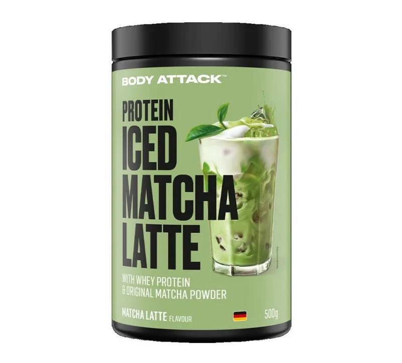 Body Attack - Protein Iced Matcha Latte - 500g Dose