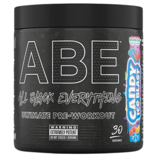 ABE Pre-Workout Booster Applied Nutrition (375g) MHD Swizzels Refreshers Lemon 30.03.26