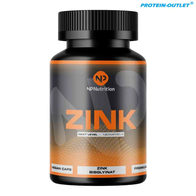 NP Nutrition - Zink Bisglycinat (120Kaps. a25mg)