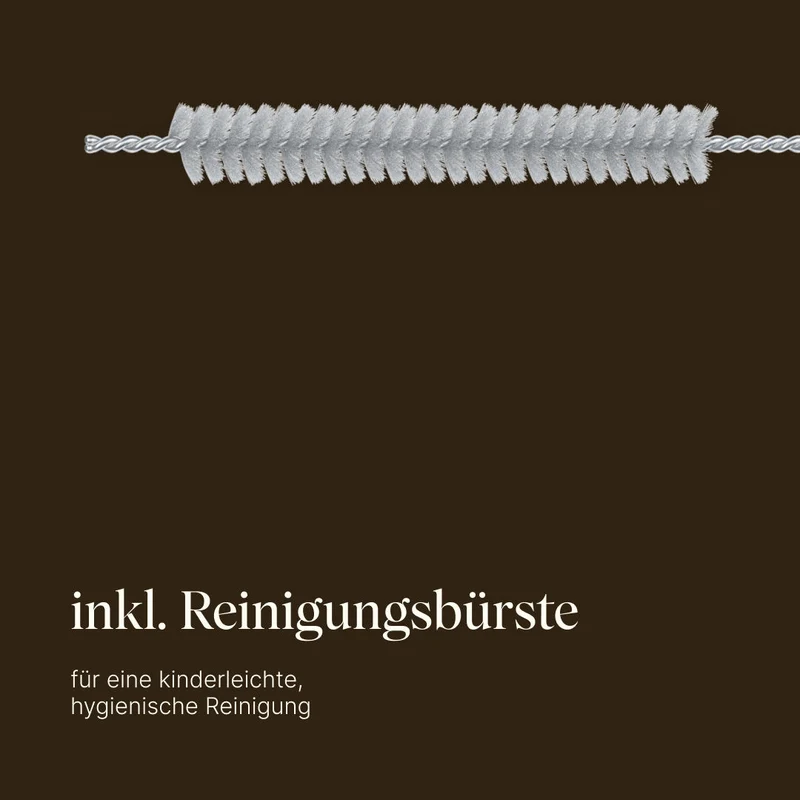 Vetain Trinkglas inkl. Strohhalm