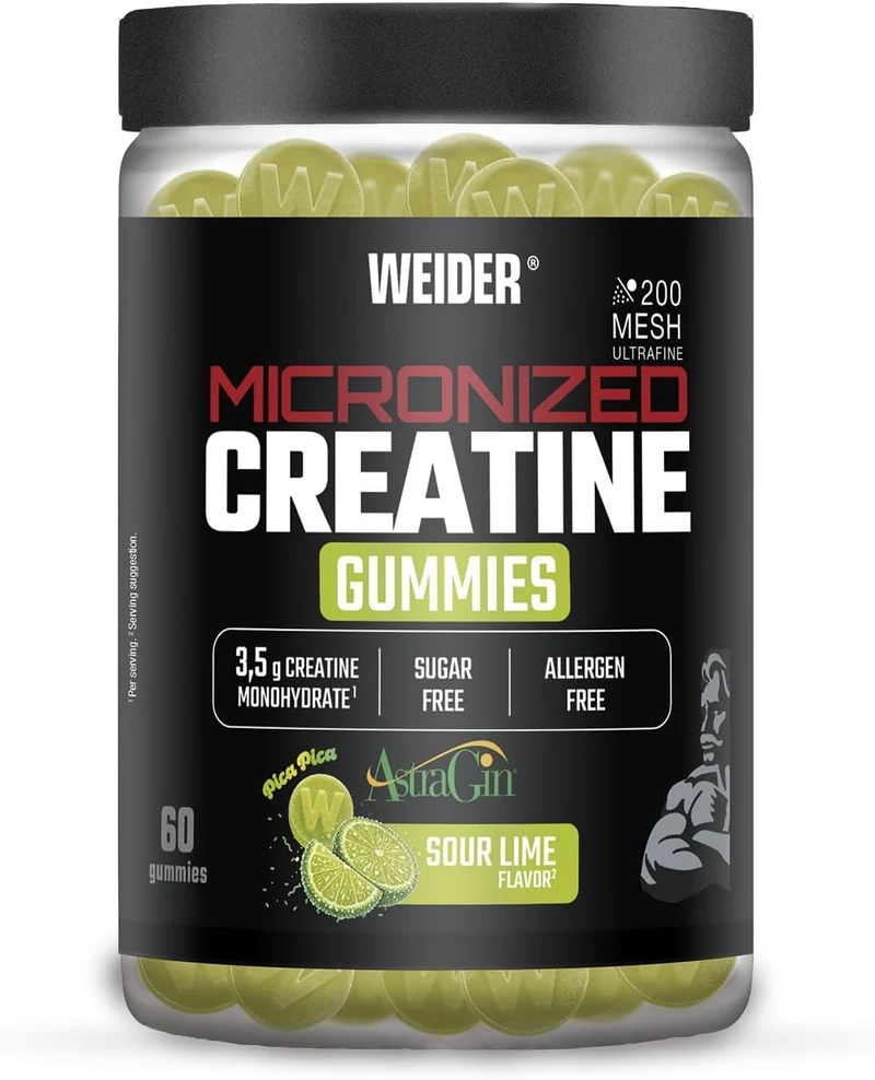 Weider - Micronized Creatine Gummies - 60 Gummies