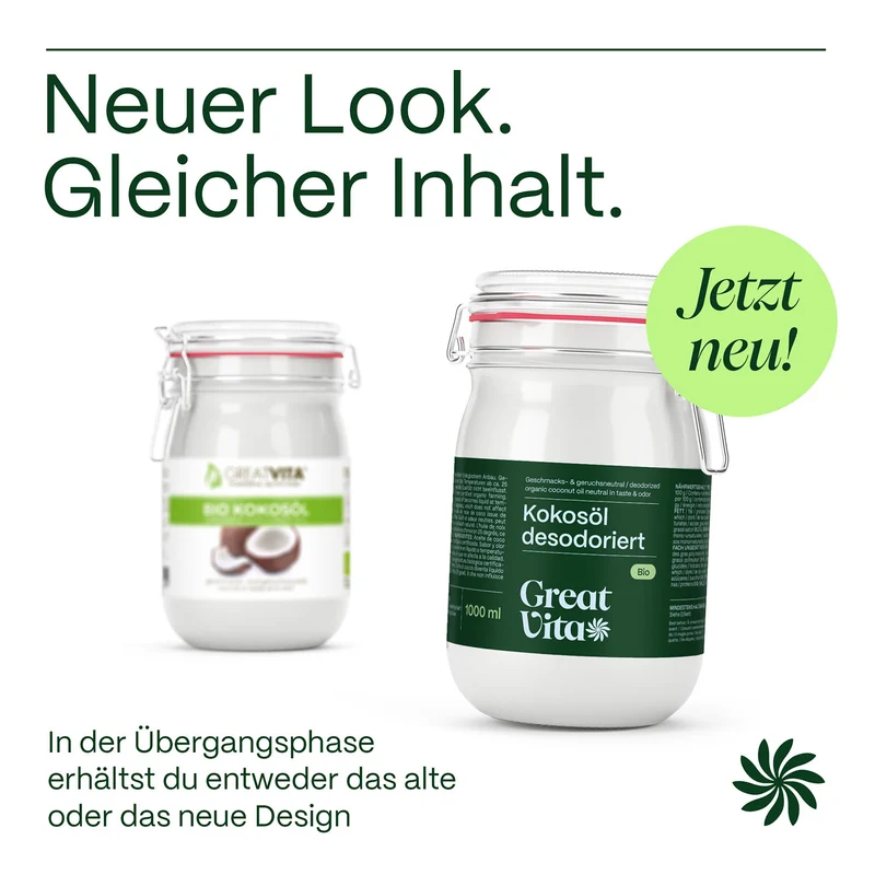 Bio-Kokosöl – desodoriert