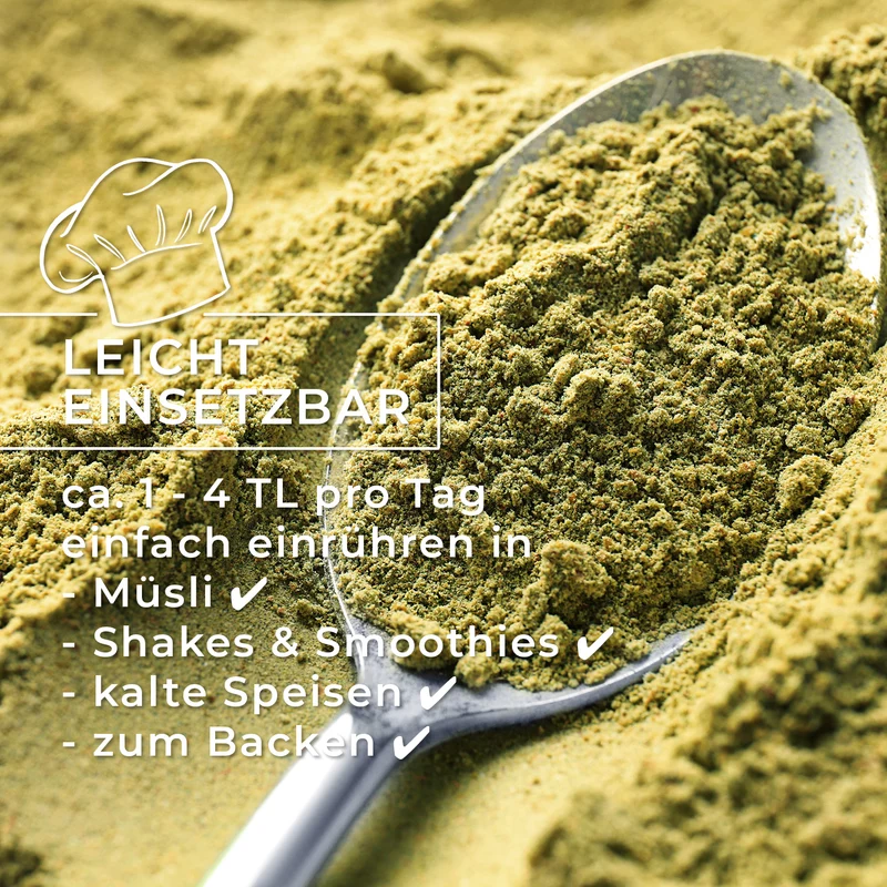 Bio-Hanfprotein-Pulver – 50 % Proteingehalt