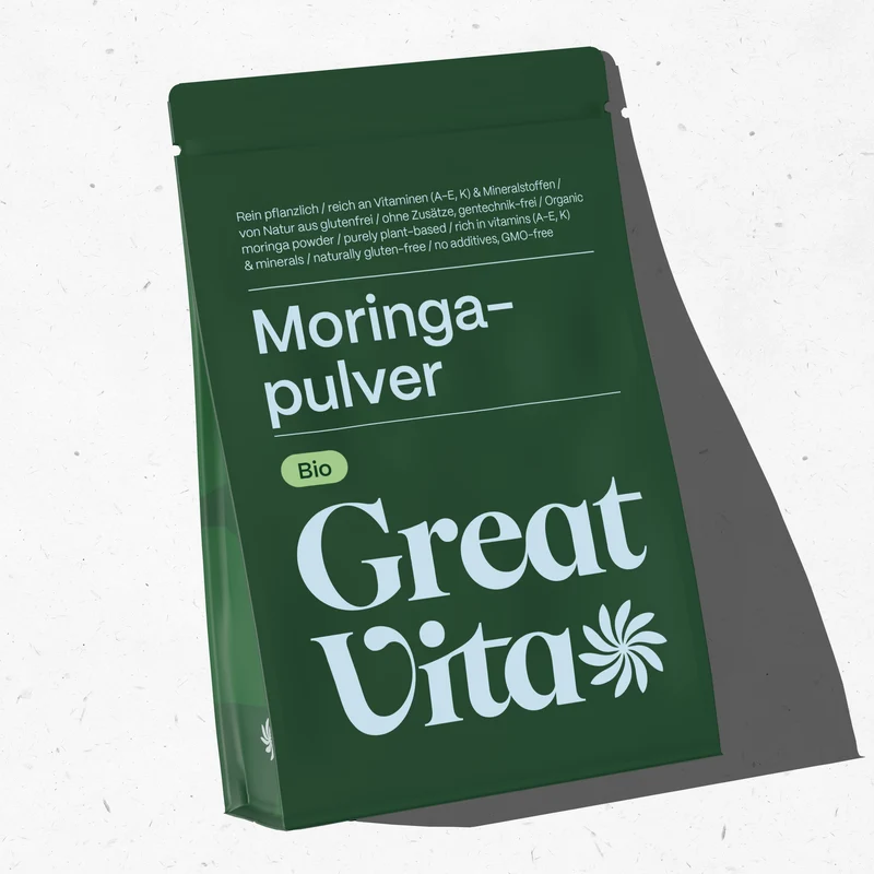 Bio-Moringa-Pulver 400 g – rein pflanzlich