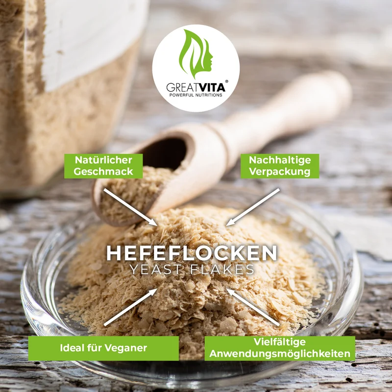 Hefeflocken 400 g – naturbelassen