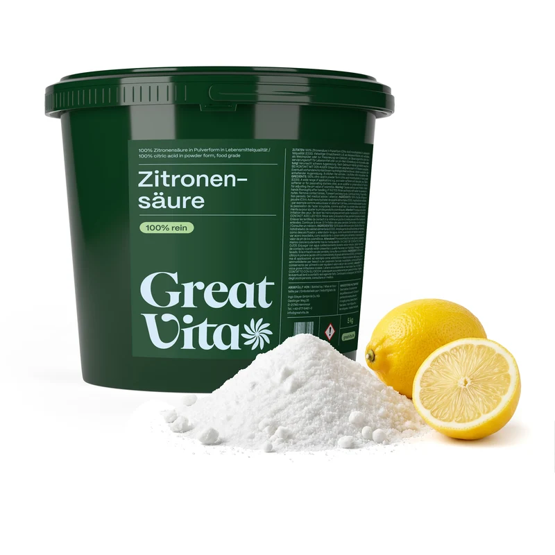 Zitronensäure-Monohydrat 5 kg – rein