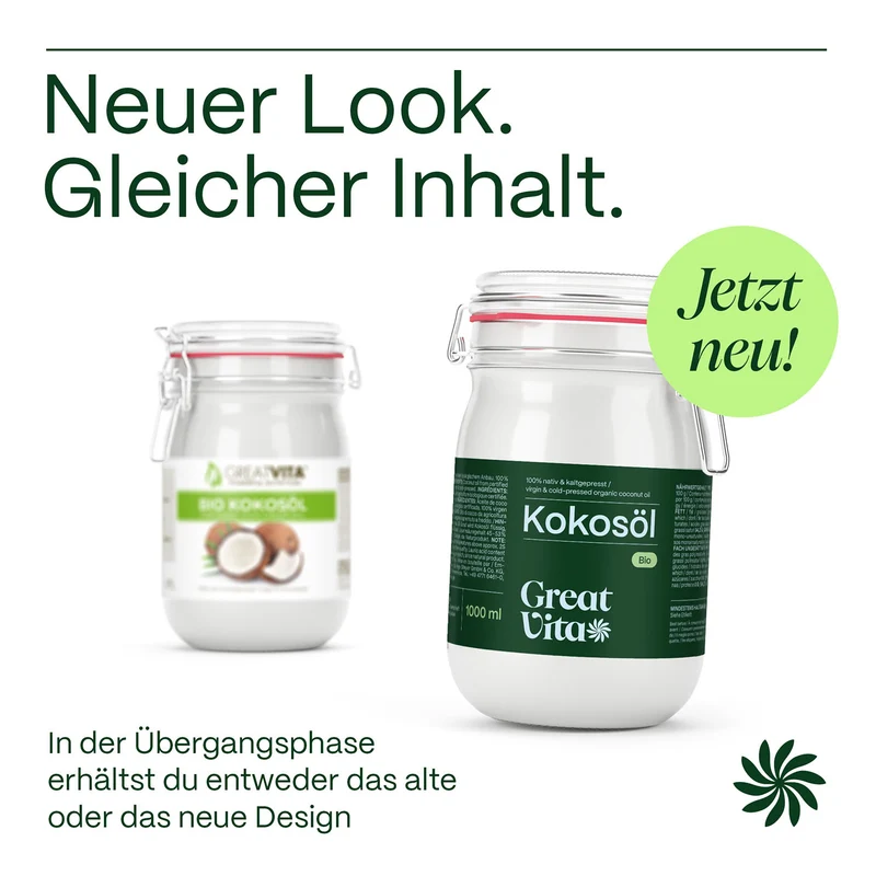 Bio-Kokosöl – nativ & kaltgepresst