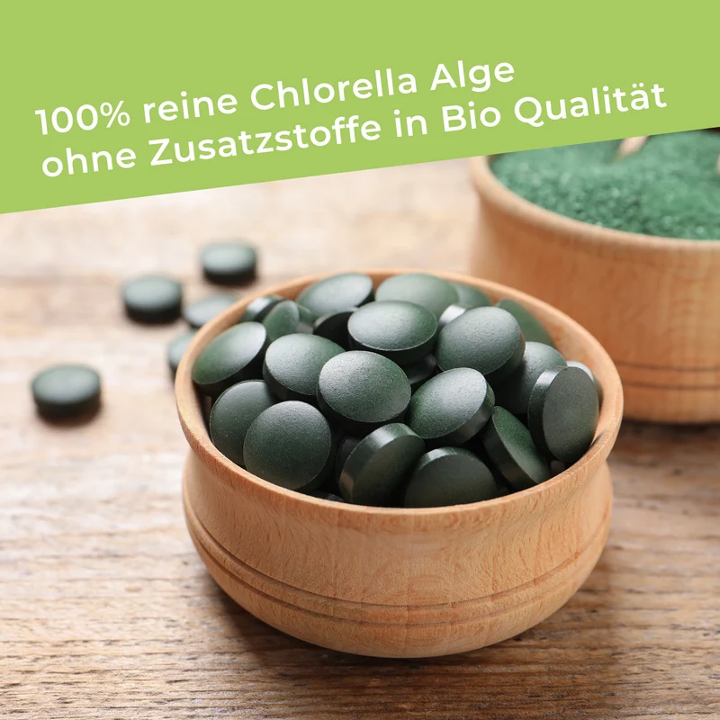 Bio-Chlorella-Tabletten