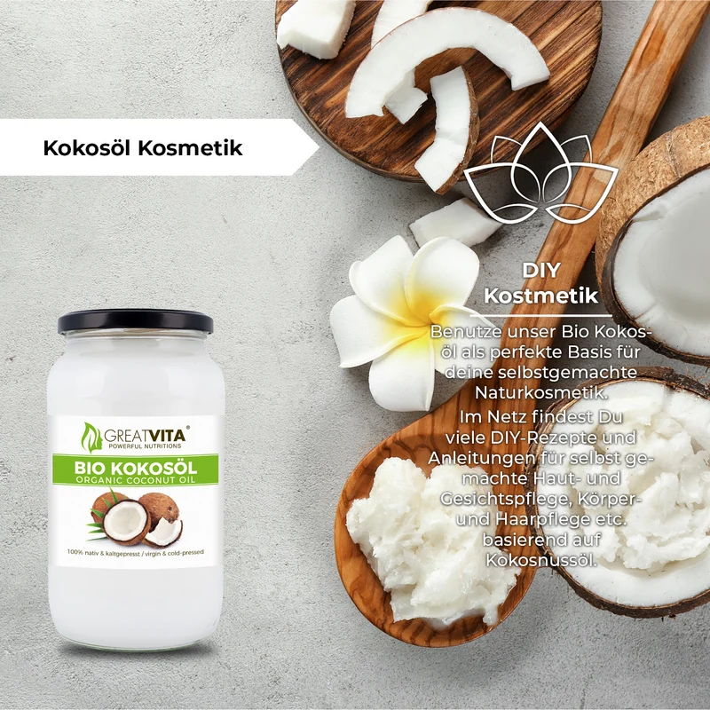 Bio-Kokosöl – nativ & kaltgepresst
