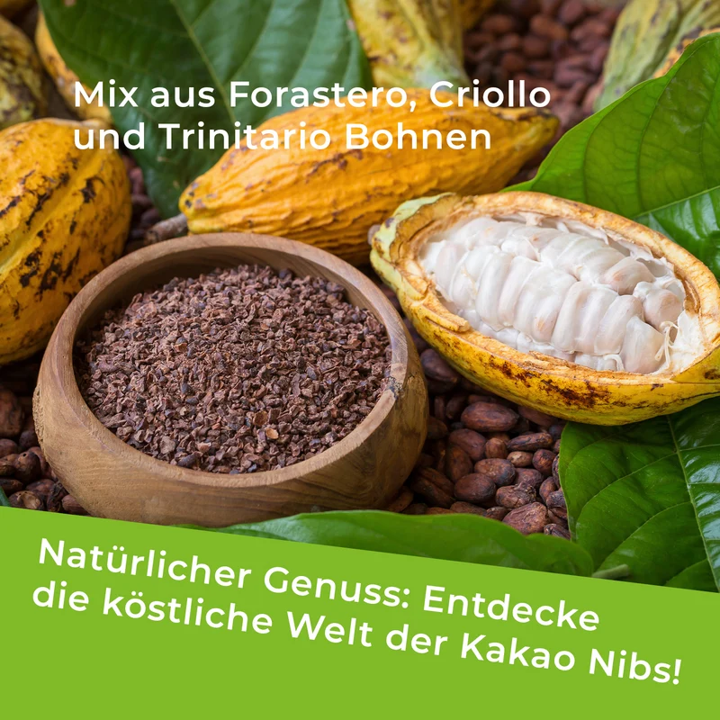 Bio-Kakao-Nibs – roh & ohne Zusätze