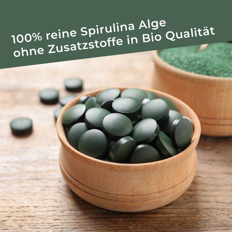 Bio-Spirulina-Tabletten