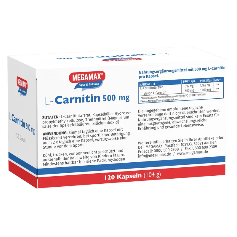 L-Carnitin 500 (Kapseln)