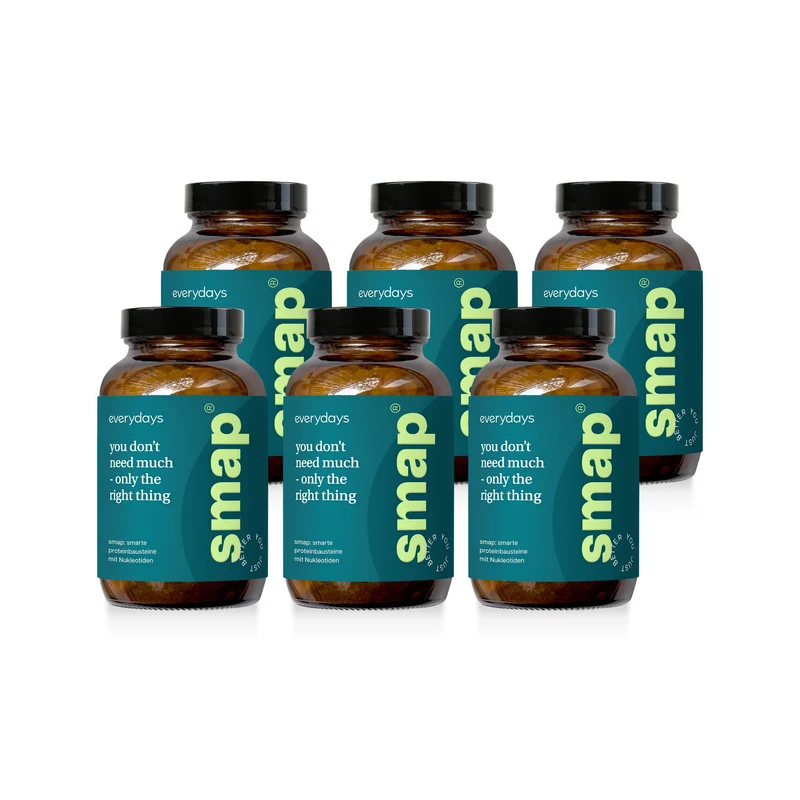 Everydays - SMAP - Smarte Proteinbausteine - 6er Bundle - 6 x 180 Presslinge