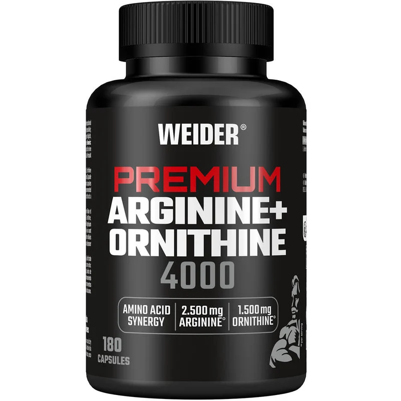 Weider - Arginine + Ornithine 4000 - 180 Kapseln