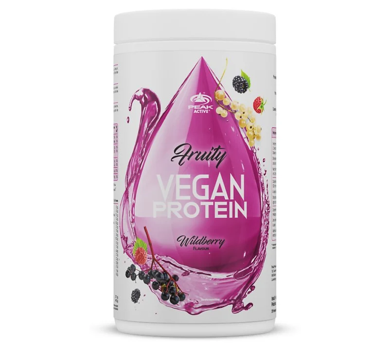 Peak - Fruity Vegan Protein - 400g Dose - MHD 11/2026