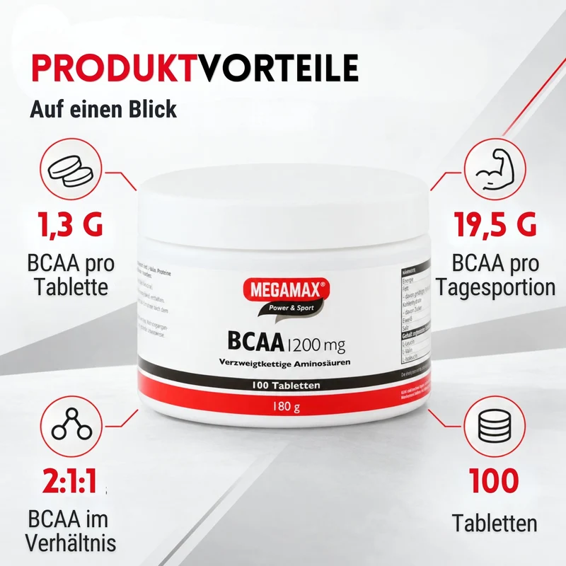 BCAA 1200 100 Tbl.