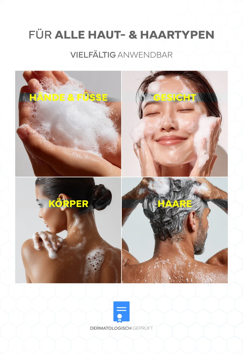 Propolis-Seife, 100g - Pflegende Naturseife mit Bio-Propolis & Honig, für die sanfte Reinigung von Haaren, Gesicht, Händen & Körper