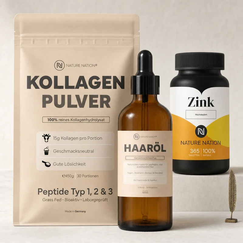 Haarstärke Beauty-Set: Das Spar-Set, für deine Haarpflege-Routine von innen & außen