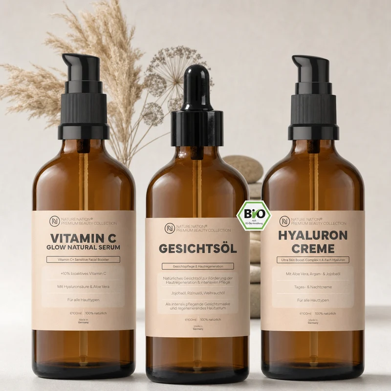 Glow & Moisture-Set: Das Spar-Set, für strahlende Hautpflege mit Feuchtigkeit & Glow