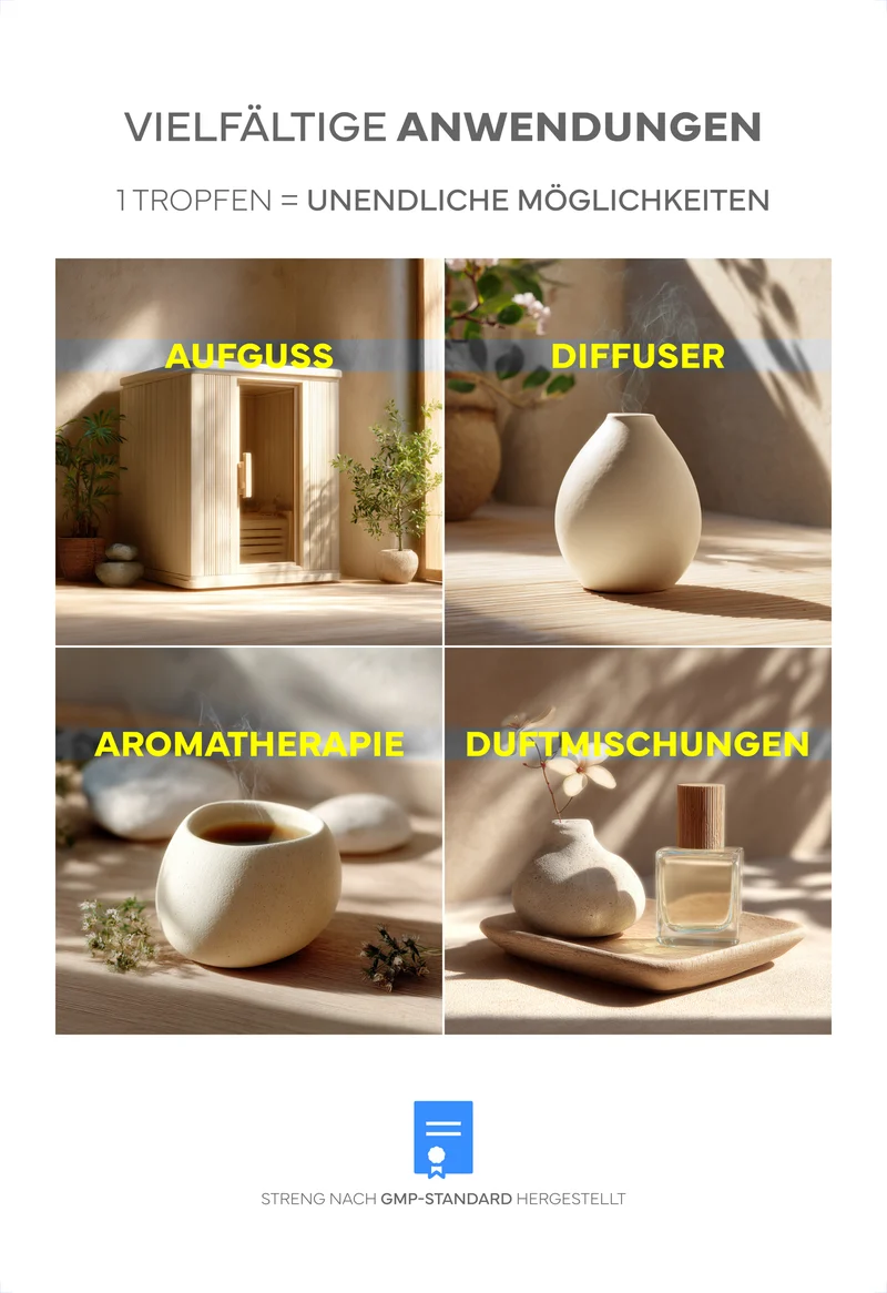 Ätherisches Bio-Basilikumöl, 30ml - 100% naturrein, gewonnen per Wasserdampfdestillation. Für Küche & Aromatisierung, mit würzig-krautigem Aroma