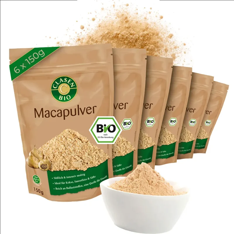 6x Bio Macapulver 150g