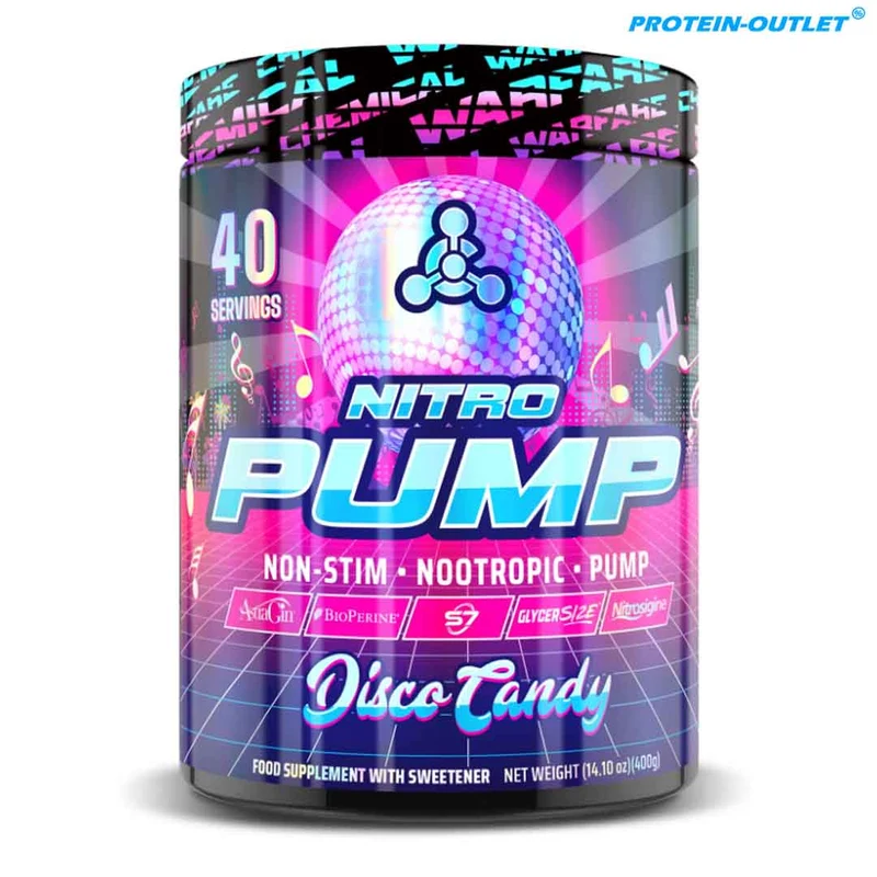Chemical Warfare Nitro Pump (400g) Pre-Workout