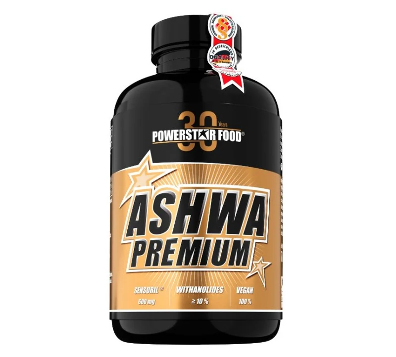 Powerstar Food - Ashwa Premium - 140 Kapseln