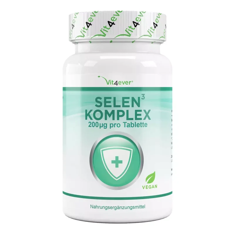 Selen 3-fach Komplex (365 Tabletten a 200 µg)