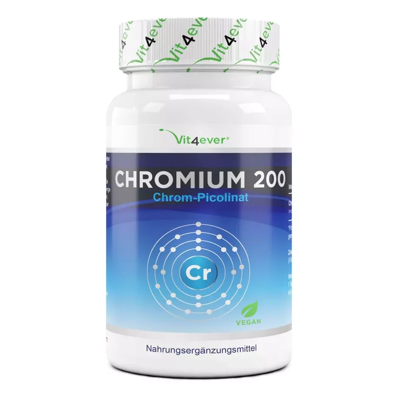Chromium (365 Tabletten 200 mcg Chrom-Picolinat)