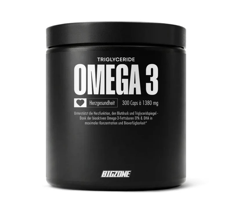 Big Zone - Omega 3 Triglyceride - 300 Kapseln