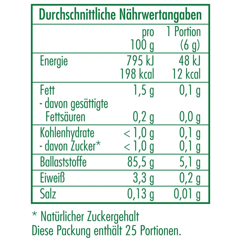 Bio Flohsamenschalen 150g