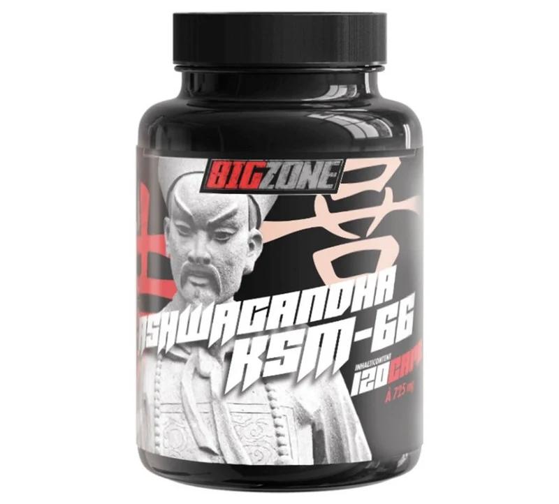 Big Zone - Ashwagandha KSM-66 - 120 Kapseln