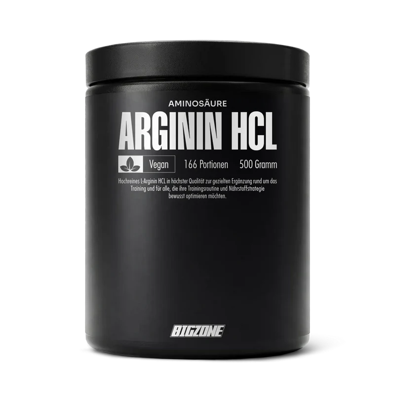Big Zone - Arginin HCL - 500g Dose