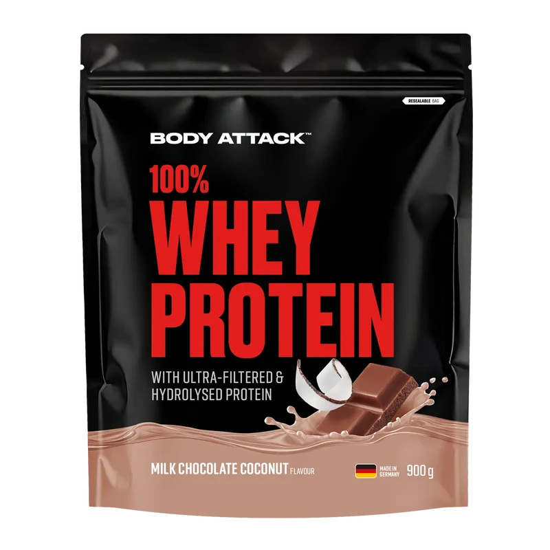 Body Attack - 100% Whey Protein - 900g
