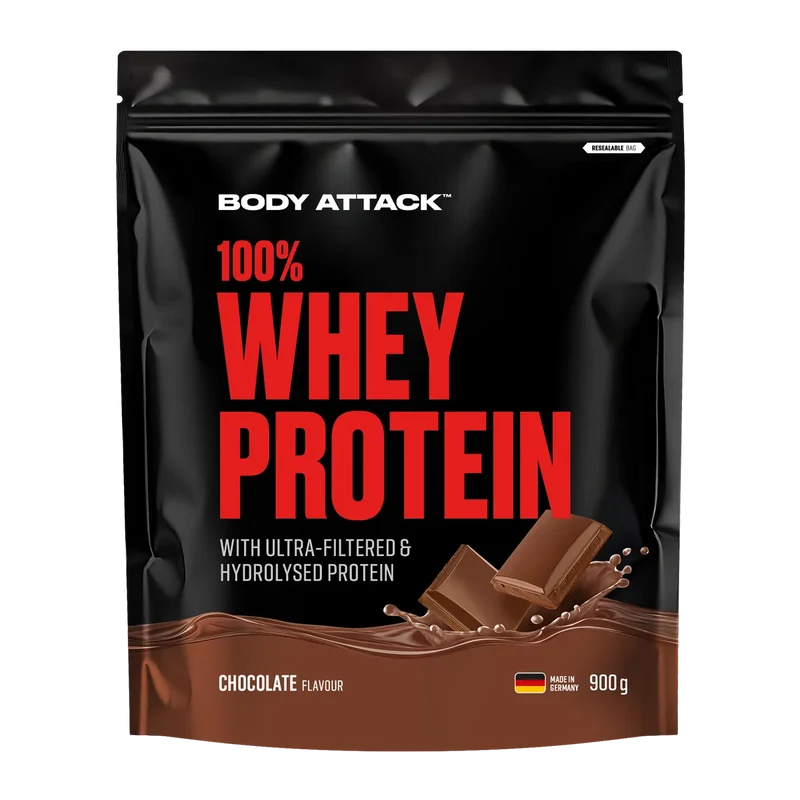 Body Attack - 100% Whey Protein - 900g
