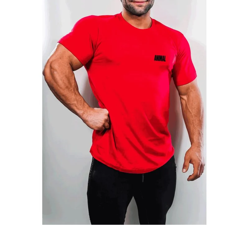 Universal Nutrition - Animal Brand Logo Tee - T-Shirt rot