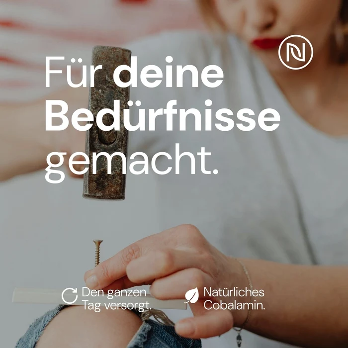 Vitamin B12 MHA Komplex. 60 Kapseln - Für Energie, starke Nerven & mentale Leistungsfähigkeit