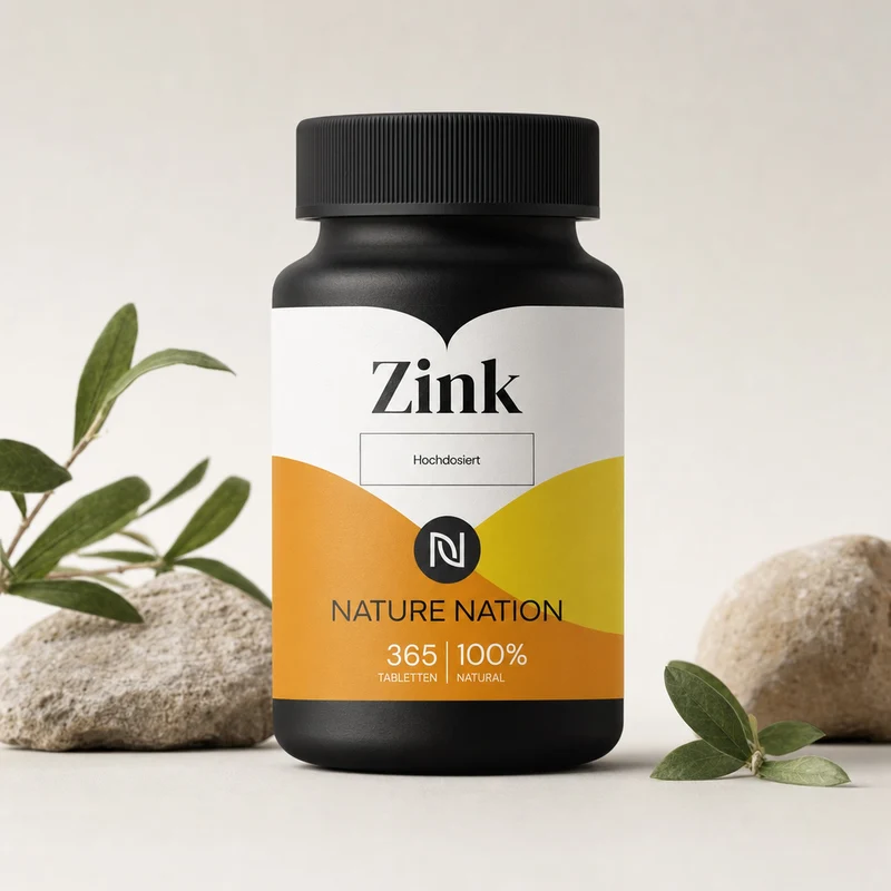 Zink 25mg, 365 Tabletten – Unterstützt Hautbalance, Abwehrkräfte & Zellgesundheit